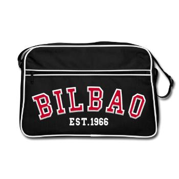 Bilbao Est. 1966 - Retro Bag - black/white - Front