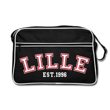 Lille Est. 1996 - Retro Bag - black/white - Front