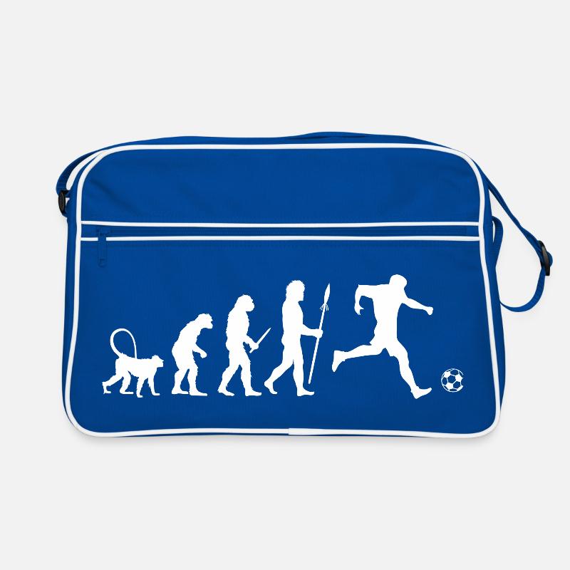 Fußball Evolution Retro Tasche