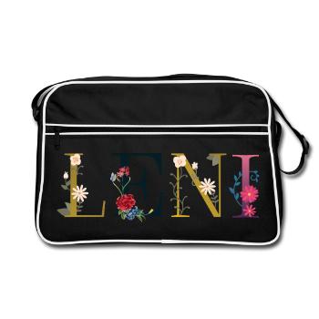 Leni - Sac Retro - noir/blanc - Devant