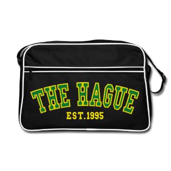 La Haye Est. 1995 - Sac Retro - noir/blanc - Devant