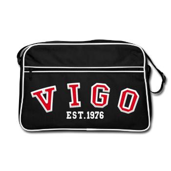 Vigo Fondée en 1976 - Sac Retro - noir/blanc - Devant