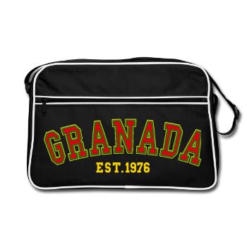 Granada Est. 1976 - Retro Bag - black/white - Front