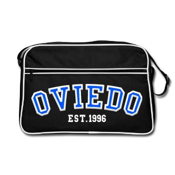 Oviedo Est. 1996 - Retro Bag - black/white - Front