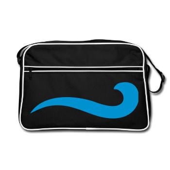 vague - Sac Retro - noir/blanc - Devant