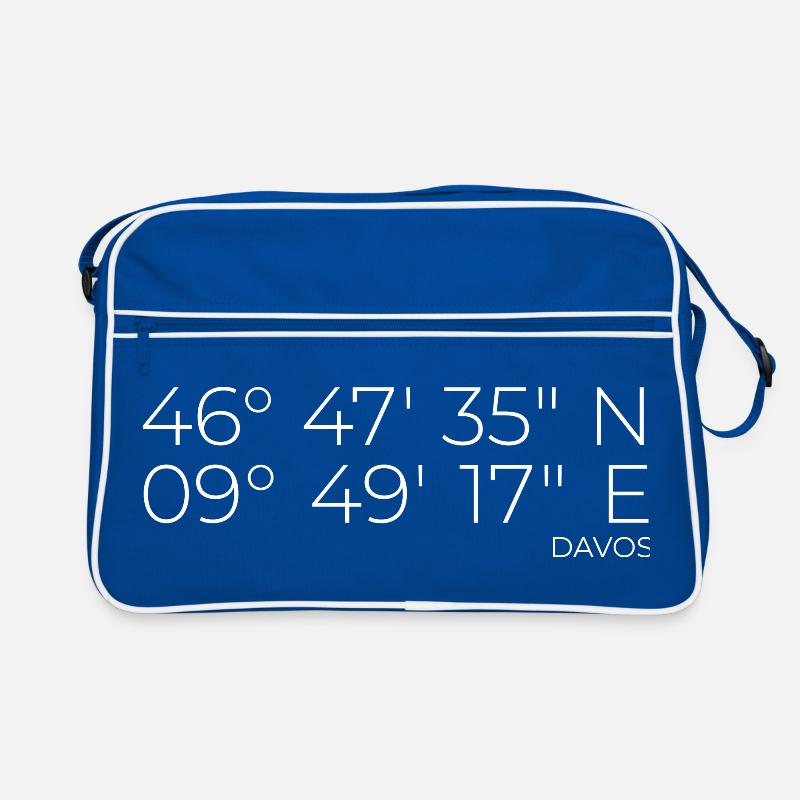 Coordinates Davos Graubünden Retro Bag