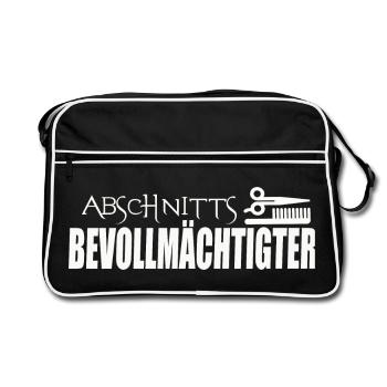 REPRÉSENTANT DE SECTION - Sac Retro - noir/blanc - Devant