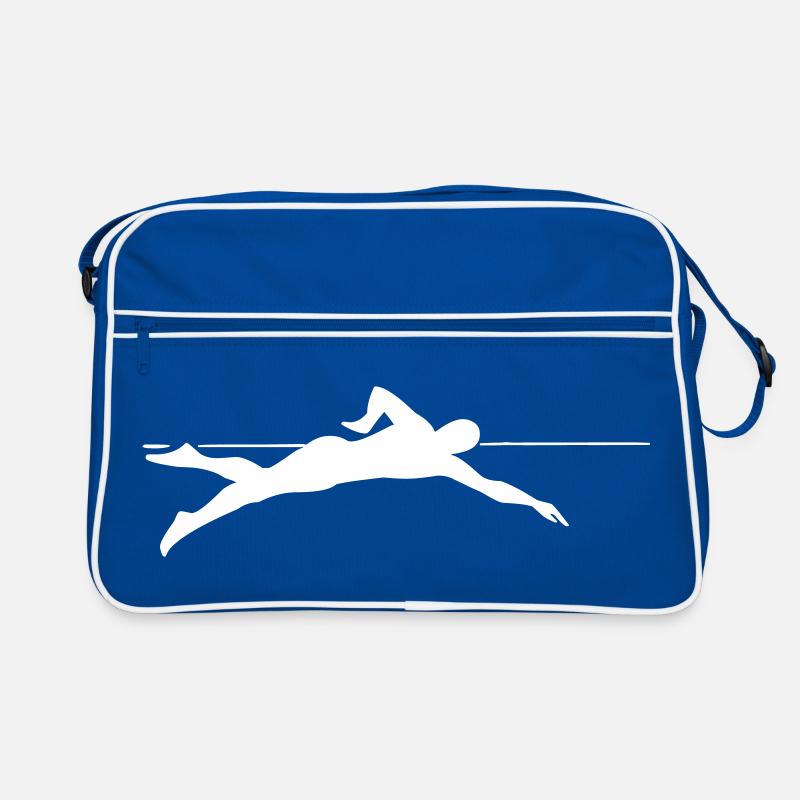 Dynamic Sprinter Line Graphics Retro Bag