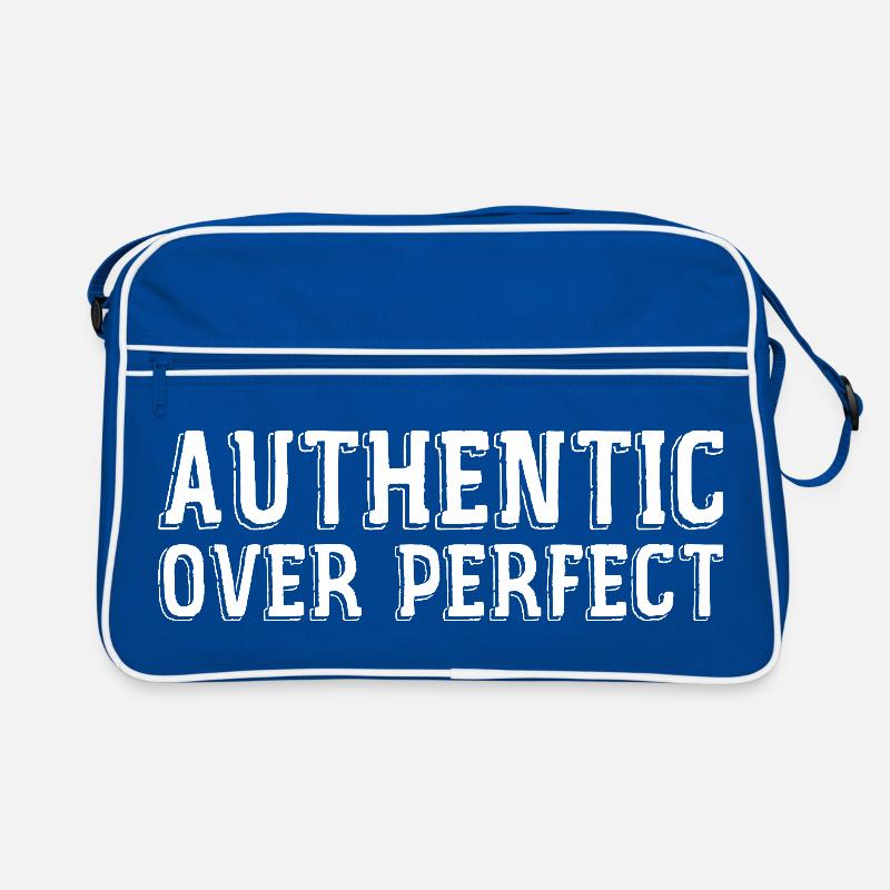 Authentisch statt perfekt Retro Tasche