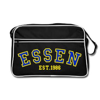 Essen Est. 1986 - Retro Bag - black/white - Front