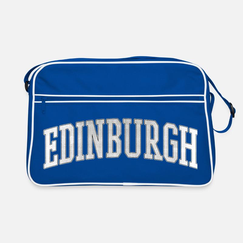 Edinburgh Varsity Bow Font Retro Bag