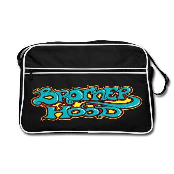 BH - Retro Bag - black/white - Front