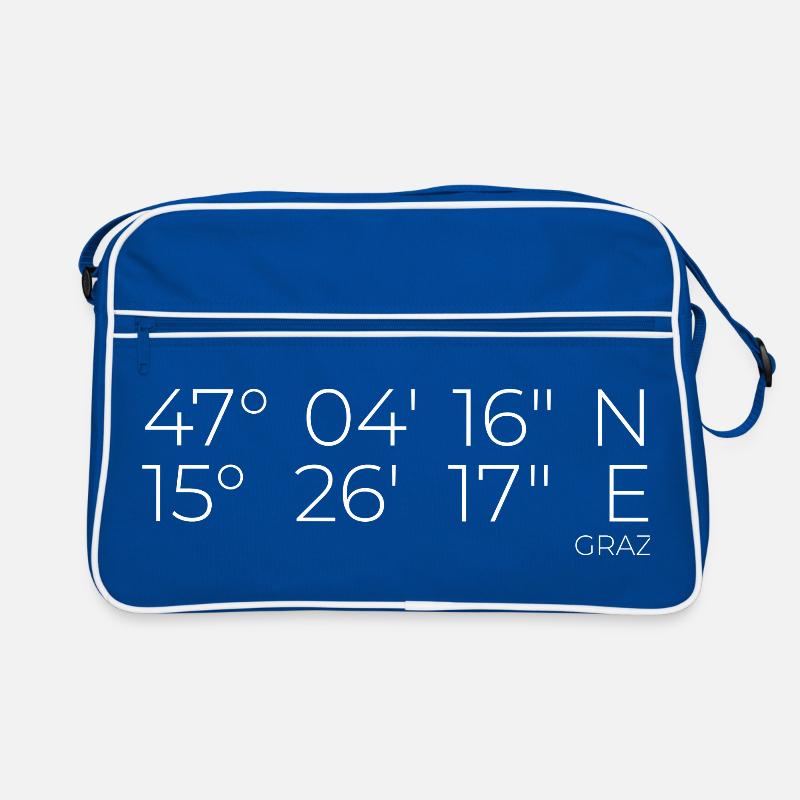 coordonnées Graz, Autriche Sac Retro