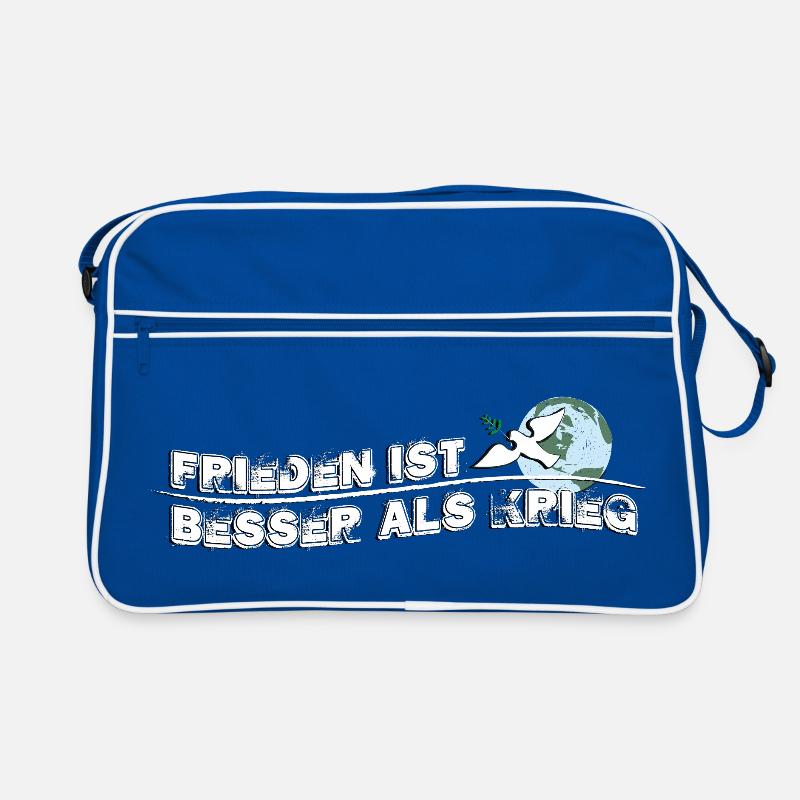 Peace is better than war | Peace is better Retro Bag
