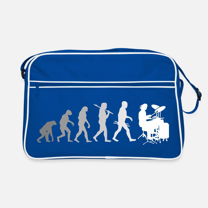 Evolution de la chemise Drums Drummer Sac Retro