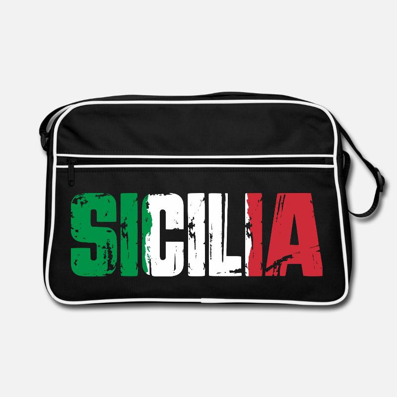 Sicile, Italie, île de Sicile Sac Retro