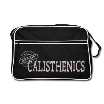 Calisthenics - Retro Bag - black/white - Front