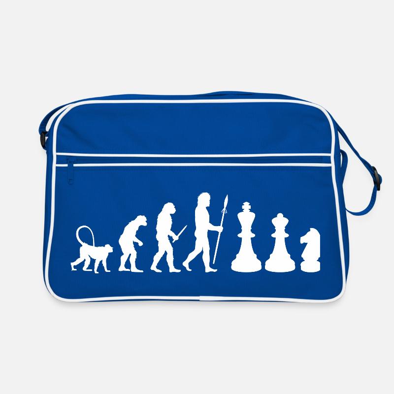Schach Evolution Retro Tasche