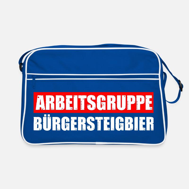 Bürgersteigbier OKF Ortskontrollfahrt Retro Tasche