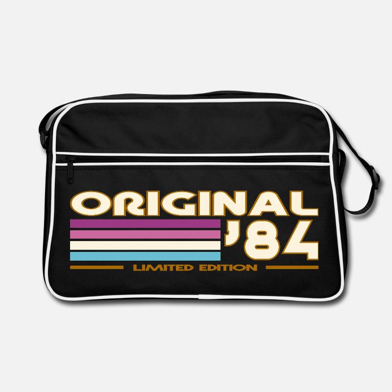 Original 84 Rayures Pastel Sac Retro