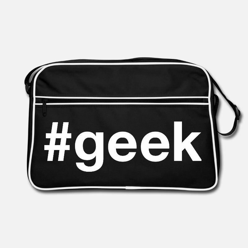 GEEK Hashtag Retro Bag