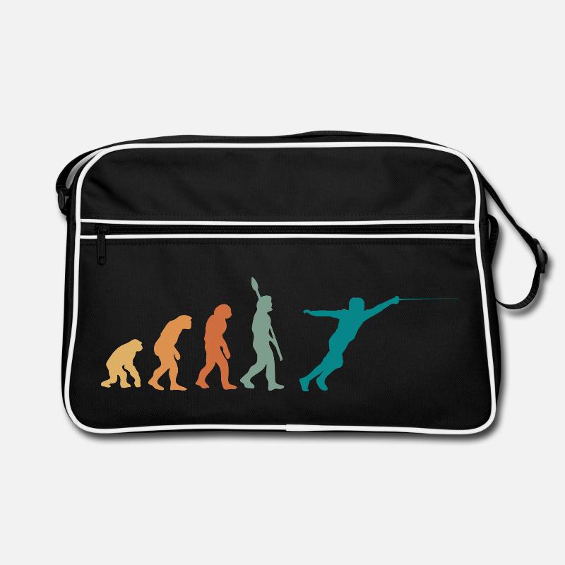 Evolution Escrime Retro - Sac Retro - noir/blanc