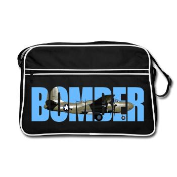 Bomber A-20 Havoc - Retro Bag - black/white - Front
