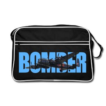 Bomber Avro Lancaster - Retro Bag - black/white - Front