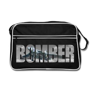 Bomber Avro 698 Vulcan - Retro Bag - black/white - Front