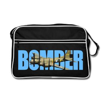 Bomber B-17 Flying Fortress - Retro Bag - black/white - Front