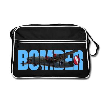 Bomber B-24 Liberator - Retro Bag - black/white - Front