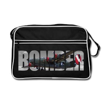 Bomber B-24 Liberator - Retro Bag - black/white - Front