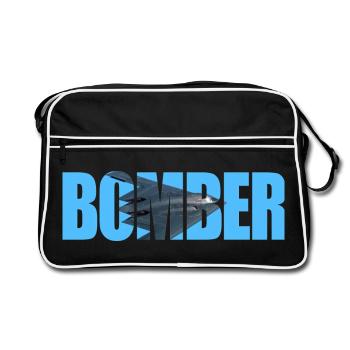 bombardier B-2 Spirit - Sac Retro - noir/blanc - Devant