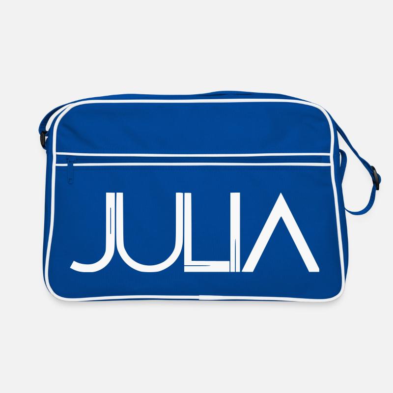 Julia Name Design - Typographie moderne en filigrane Sac Retro