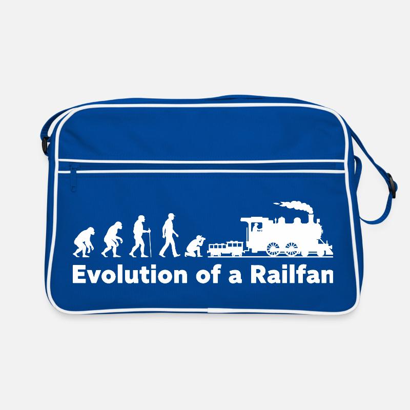Evolution Railfan Train Locomotive Retro Bag