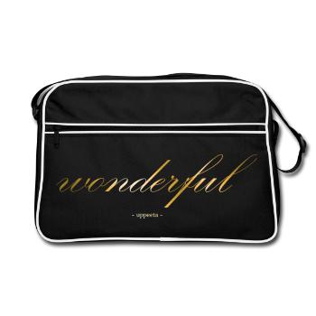 Merveilleux - Sac Retro - noir/blanc - Devant