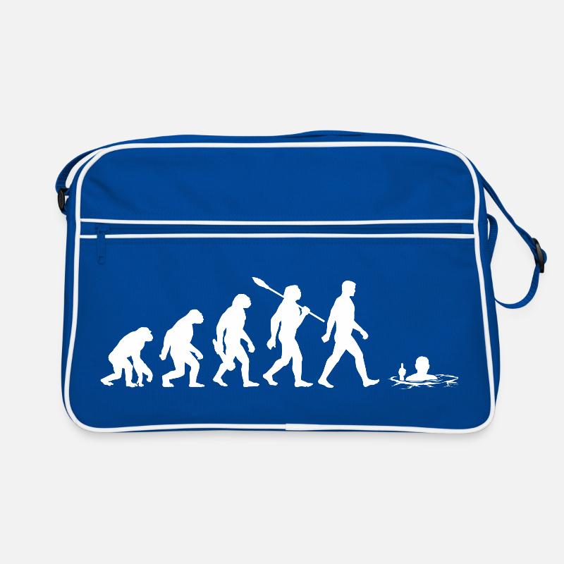 Evolution - Eisbader - Winterbaden - Eisbaden Retro Tasche