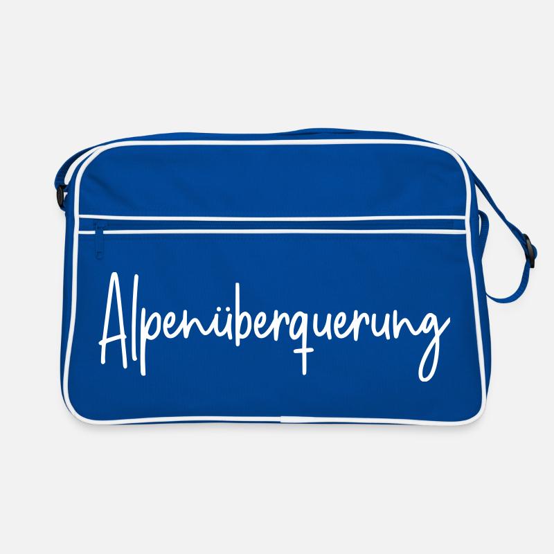 Alpenüberquerung Retro Tasche