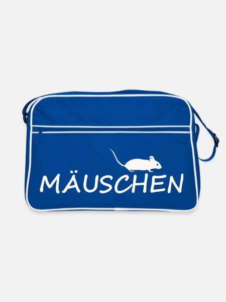 CITROUILLE - Sac Retro - bleu/blanc - Devant