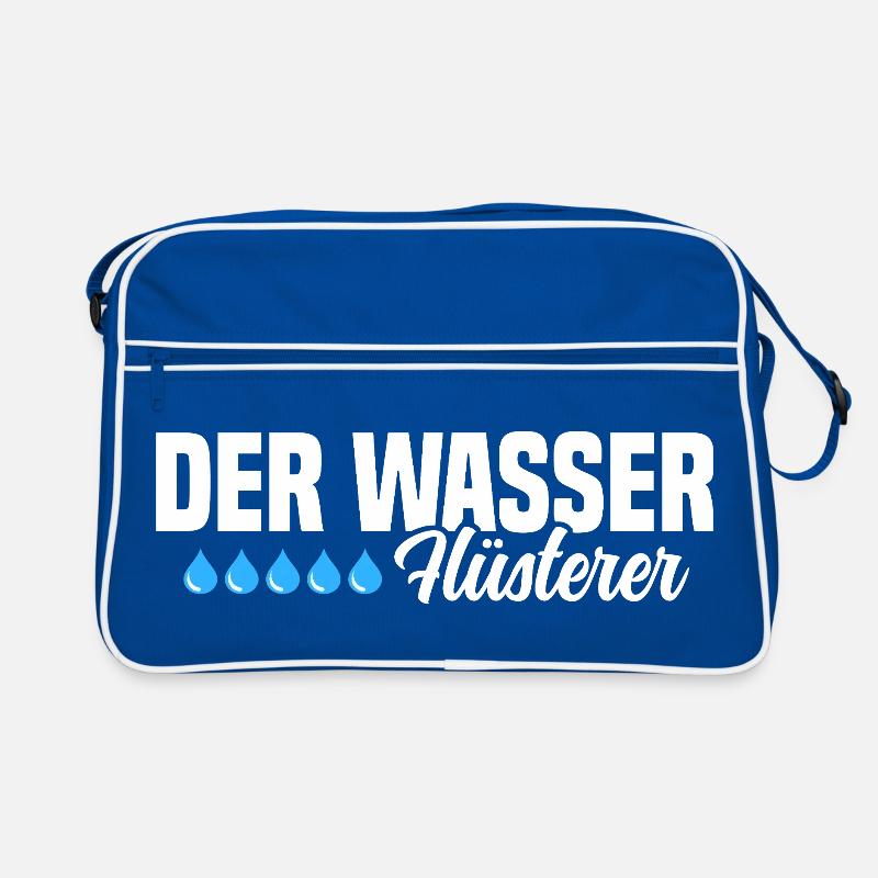 Der Wasser Flüsterer Retro Tasche