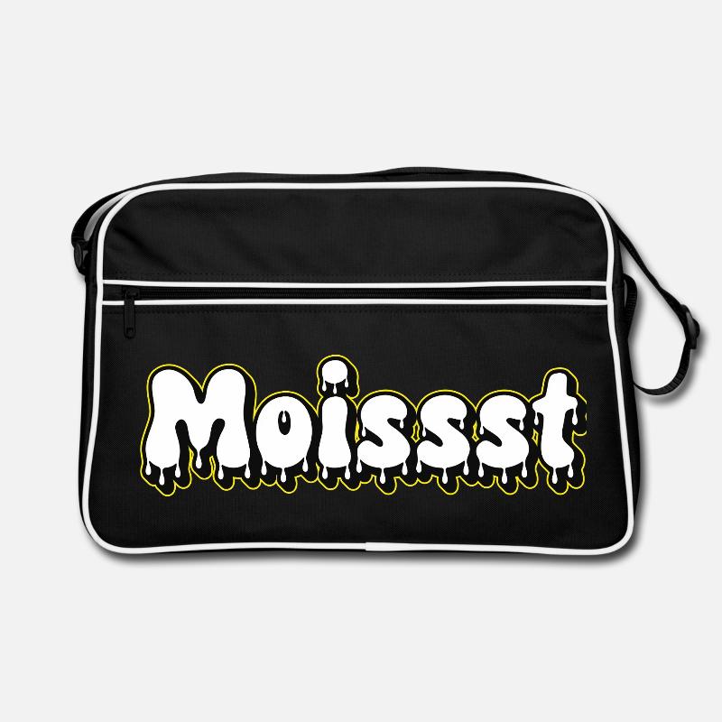Moist Text Logo Retro Tasche
