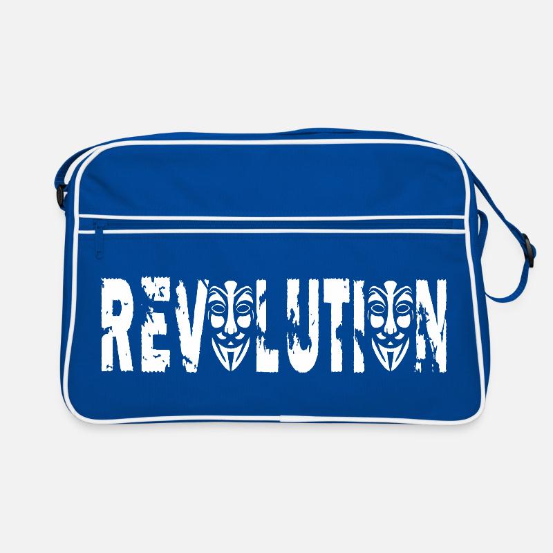 Anonymous revolution Retro Bag