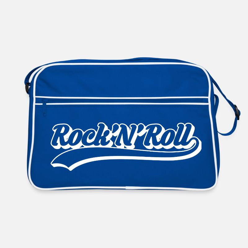 Rock 'N' Roll Retro Script Retro Bag