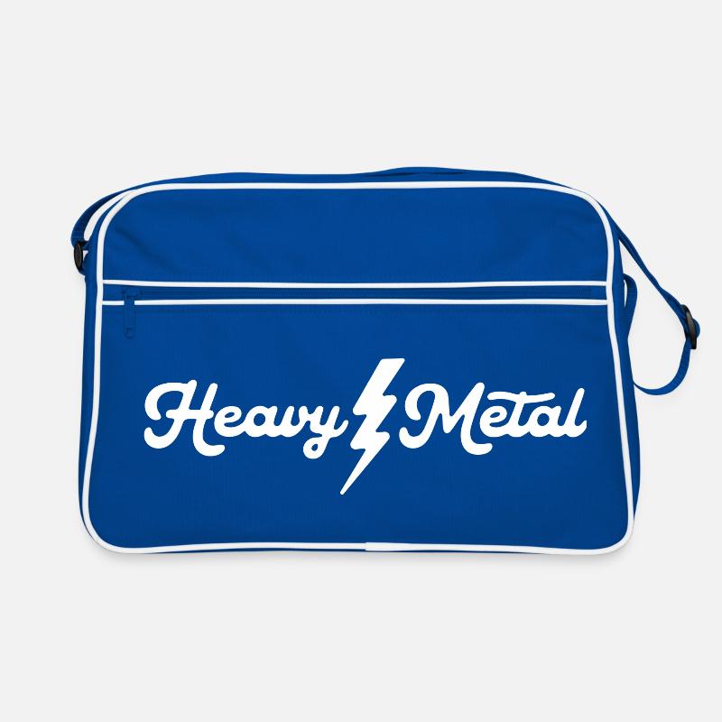 Heavy Metal Lightning Script Sac Retro