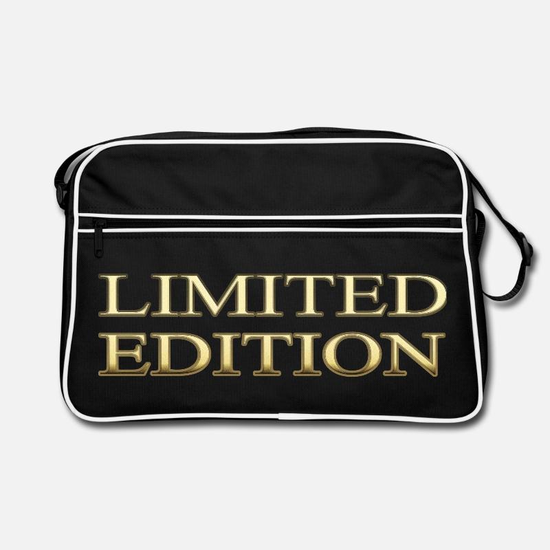 Limited Edition - Retro Tasche - Schwarz/Weiß