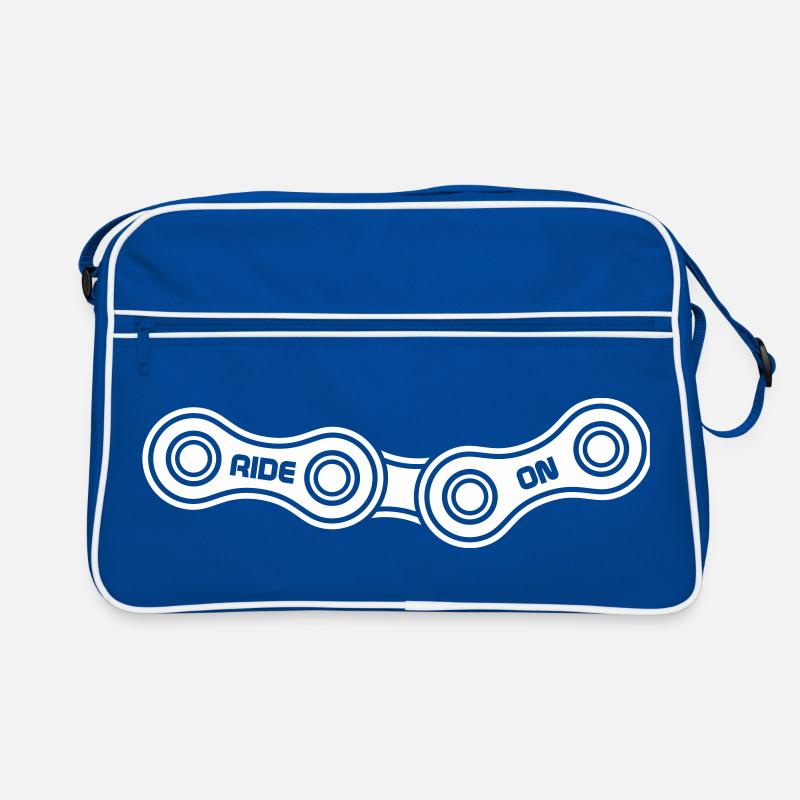 Ride On Bicycle Chain Cycling Retro Bag