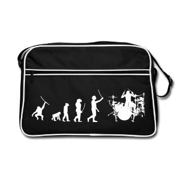 Batteur Evolution - Sac Retro - noir/blanc - Devant