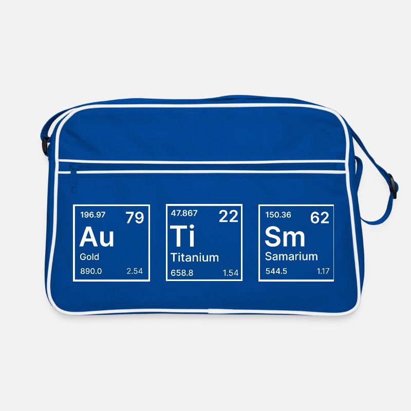 Autismus.Autism Retro Tasche