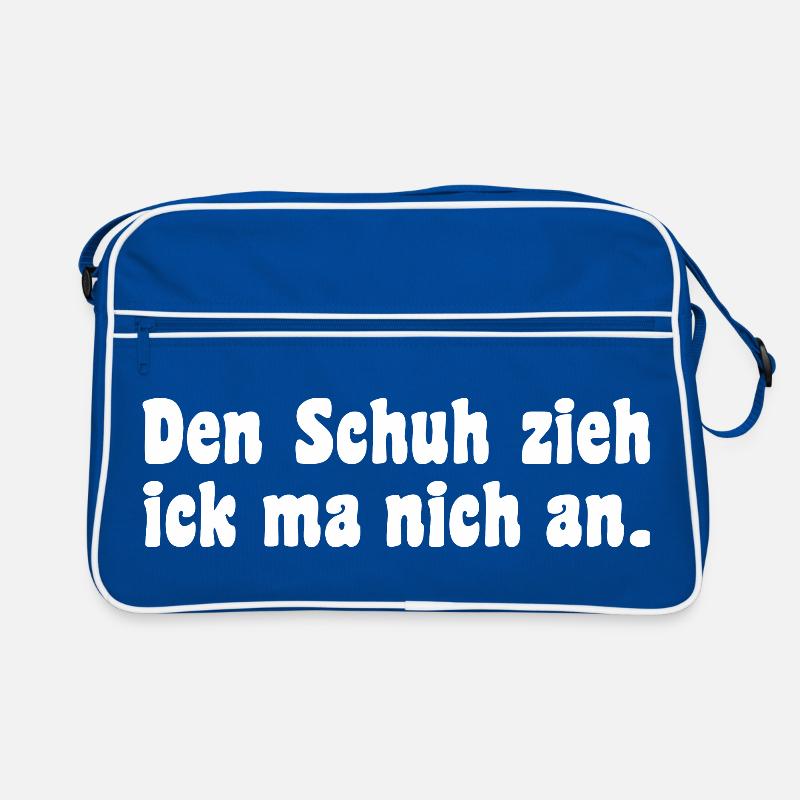 Berliner Dialekt Spruch Retro Tasche