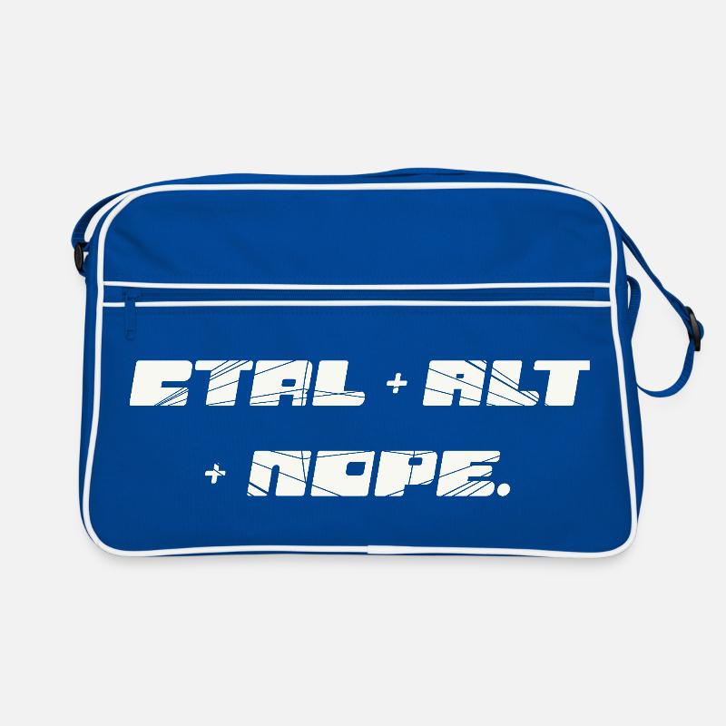 CTRL ALT Nope Retro Bag